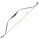 Youth Ambidextrous Recurve Bow - Green